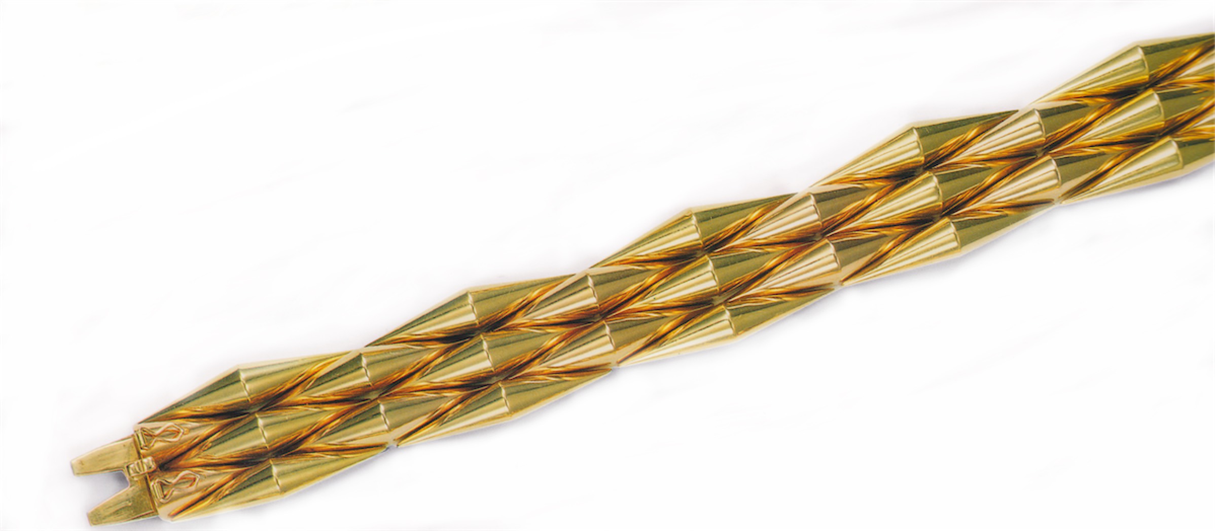 Bracciale in oro giallo realizzato per Bulgari, 1940